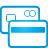 Blue, credit, Basic, Cards Icon