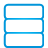 Blue, Basic, Database Icon