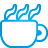 Coffee, Blue, Basic DodgerBlue icon