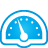 Dashboard, Basic, Blue DeepSkyBlue icon