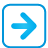 button, right, Blue, Basic, navigation Icon