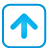 navigation, Blue, Basic, button, Up DodgerBlue icon