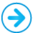 Basic, navigation, right, Blue Icon