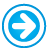 frame, navigation, Basic, right, Blue DeepSkyBlue icon
