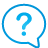 Basic, Blue, Balloon, question Icon