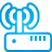 wireless, router, Blue, Basic DeepSkyBlue icon