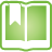 Book, bookmark, open, Basic, green YellowGreen icon