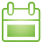 Basic, green, Calendar YellowGreen icon