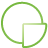 pie, green, Basic, chart Icon