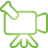 green, Basic, camcorder YellowGreen icon