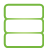 Basic, Database, green YellowGreen icon