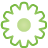 Basic, green, Gear Icon