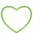 Basic, green, Heart Icon