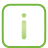 Information, button, green, Basic Icon