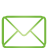 green, mail, Basic Icon