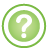 Basic, green, question, frame Icon