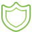 shield, green, Basic YellowGreen icon