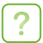 Basic, question, button, green Icon