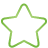 star, green, Basic Black icon