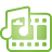music, green, video, Basic YellowGreen icon