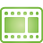 green, video, Basic YellowGreen icon