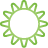 sun, green, Basic, weather YellowGreen icon