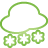 green, Basic, Snow, weather YellowGreen icon