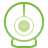 Cam, Basic, web, green Icon