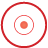Basic, disc, red Icon