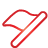 red, Basic, flag Icon