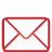 red, Basic, mail Crimson icon