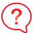 red, Balloon, question, Basic Icon
