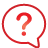 red, Balloon, question, Basic Crimson icon