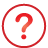 Basic, red, question Icon