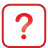 red, button, Basic, question Icon