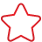 star, red, Basic Black icon