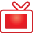 red, Basic, television Crimson icon
