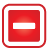 collapse, red, toggle, Basic Icon