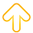 Basic, Arrow, Up, yellow Icon