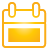 Basic, Calendar, yellow Orange icon
