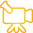 yellow, Basic, camcorder Icon