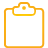 Basic, Clipboard, yellow Icon