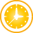 yellow, Basic, Clock Icon