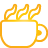 Basic, Coffee, yellow Orange icon