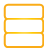 Basic, Database, yellow Orange icon