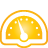 Basic, Dashboard, yellow Gold icon