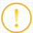 Basic, exclamation, Circle, yellow Orange icon