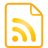 yellow, document, Basic, feed Icon