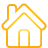 yellow, Home, Basic Orange icon