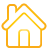 yellow, Home, Basic Icon